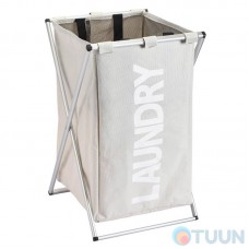 Trento Laundry Light кошик для білизни, бежевий, 39*35*56 см, тканина