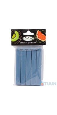 Arino Bag clamp, blue 5 pcs.