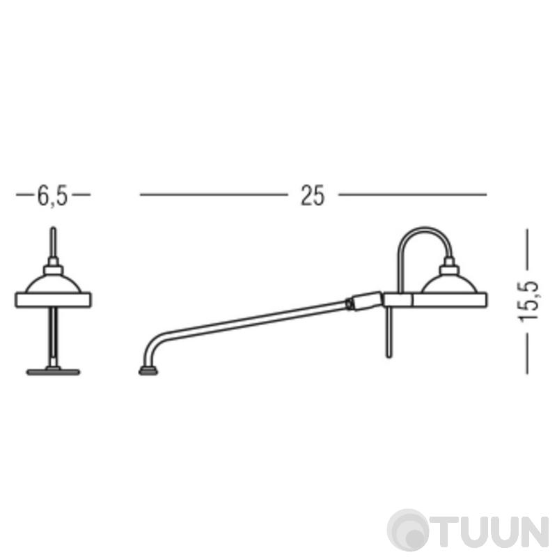 Colombo B1382 Lamp 1 lamp
