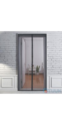 Arino door mosquito net, dark gray 100*210 cm