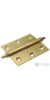Hinge partition (brass) 75 * 2.5 p.. brass, right Fuxia 610 F