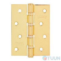 Hinge 100*2.5 (4 panels, steel) brass BRUNO