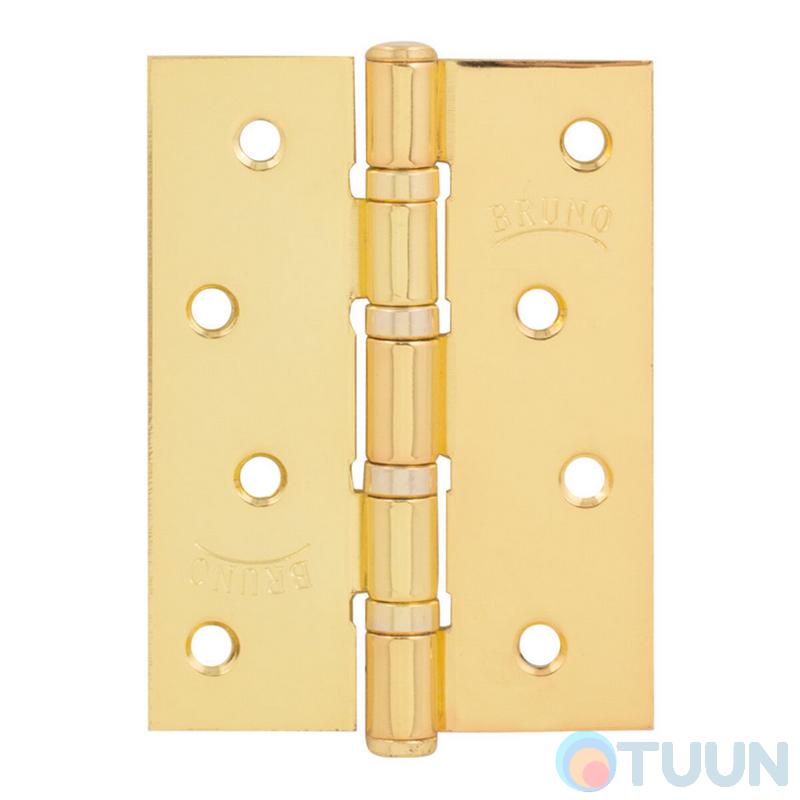 Hinge 100*2.5 (4 panels, steel) brass BRUNO