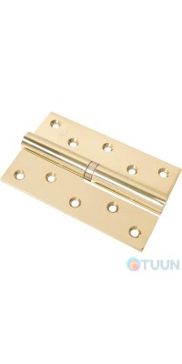 Hinge 125*4 (1 panel, brass) adjustable floor brass left Firenze