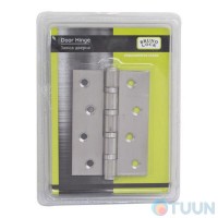 Петля 100*75*2,2 (4 подш) нерж. сталь BRUNO блистер