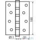 Curtain 100*75*2.2 (4 panels) stainless steel BRUNO blister