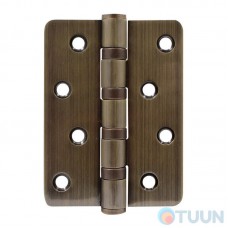 Петля RDA 100*3*3 (4 подш, нерж сталь) закр. R7 ант латунь