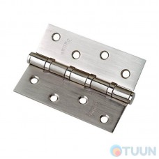 Hinge 100*2.5 (4 panels, steel) matt nickel BRUNO