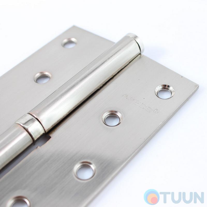 Apex hinge 125mm matte nickel right