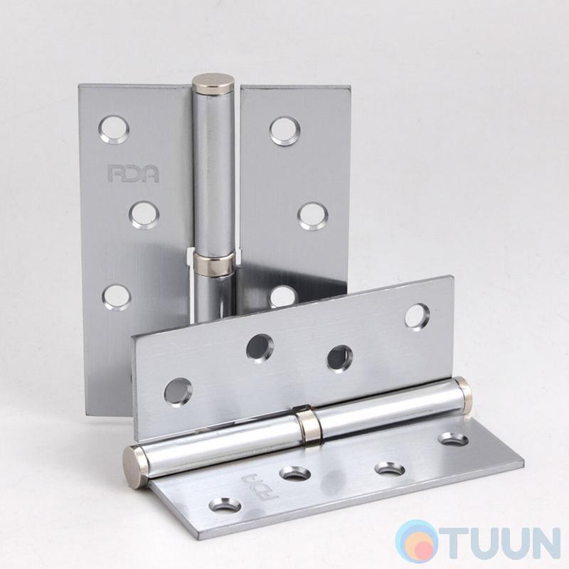 Петля RDA 100*3*2,5 (1 подш, сталь) хром матовый левая