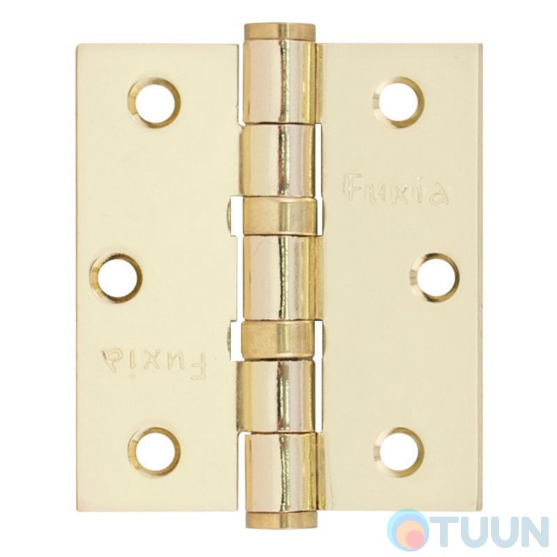 Завiса 75 * 2,5 (2 підшип, сталь) пол.латунь Fuxia