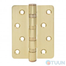 Петля RDA 100*3*3 (4 подш, нерж сталь) закр. R7 пол латунь