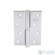 Петля RDA 100*3*2,5 (1 подш, сталь) хром матовый правая