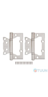 RDA curtain 100 * 2.5 (2 bottoms, steel) Eurocento matte nickel