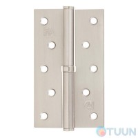 Hinge RDA 125*3*2.5 (1 panel, steel) matt nickel left