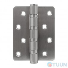 Hinge RDA 100*3*3(4 shelves D14mm, stainless steel)closed R7 matt chrome