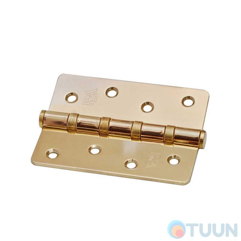 Петля RDA 100*3*2,5 (4 подш, сталь) закр. R5 пол латунь