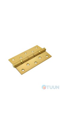 Hinge 125 * 3 (2 bearing, steel) matte gold Fuxia