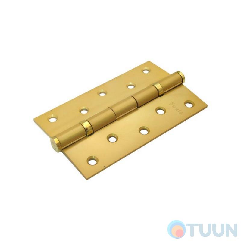 Завiса 125 * 3 (2 підшип, сталь) мат.золото Fuxia