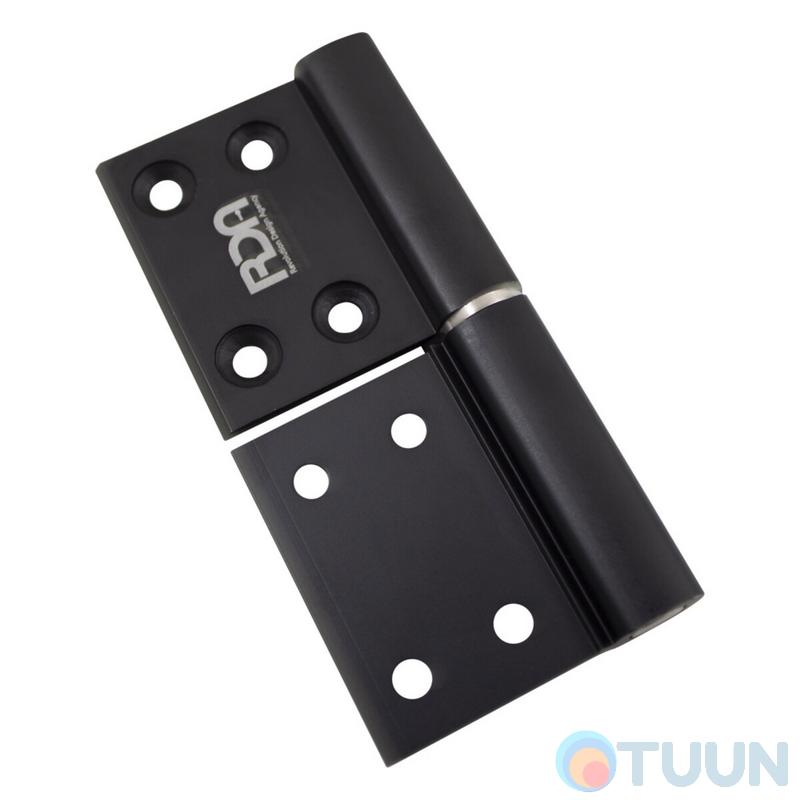 Door hinge RDA AL 100*32*2.5 matte black