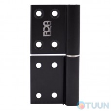 Door hinge RDA AL 100*32*2.5 matte black
