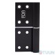 Door hinge RDA AL 100*32*2.5 matte black
