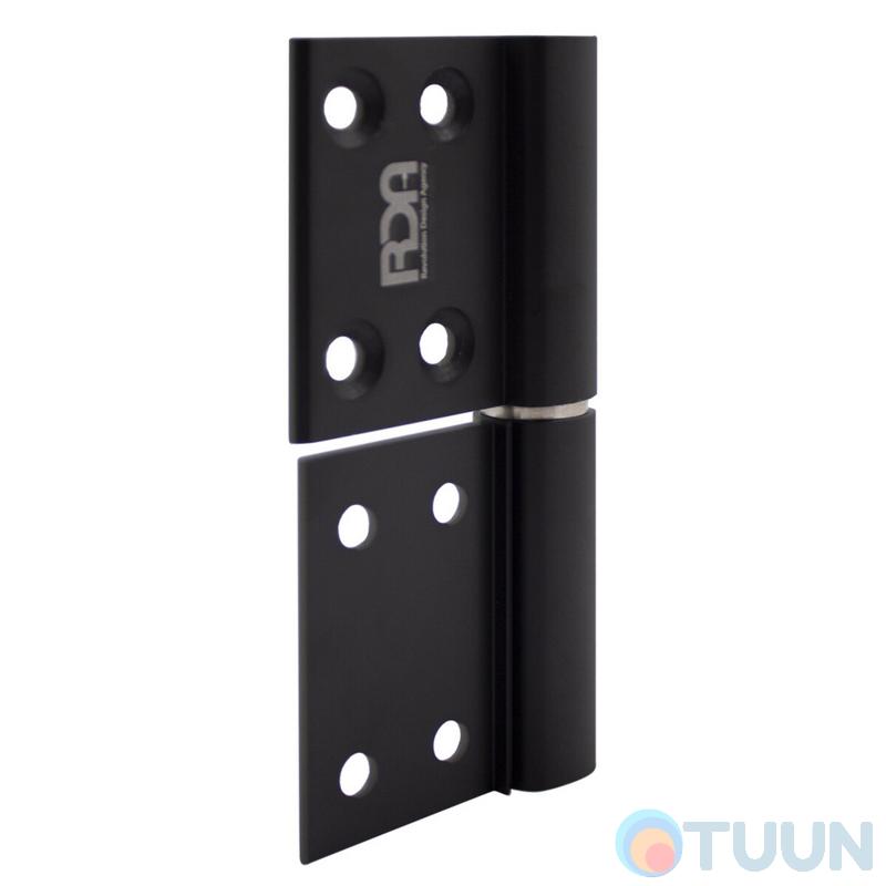 Door hinge RDA AL 100*32*2.5 matte black