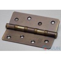 Петля RDA 100*3*2,5 (4 подш, сталь) закр. R5 мат ант латунь