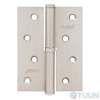 Петля 100 * 2,5 (1 подшип, сталь) мат.никель правая Fuxia