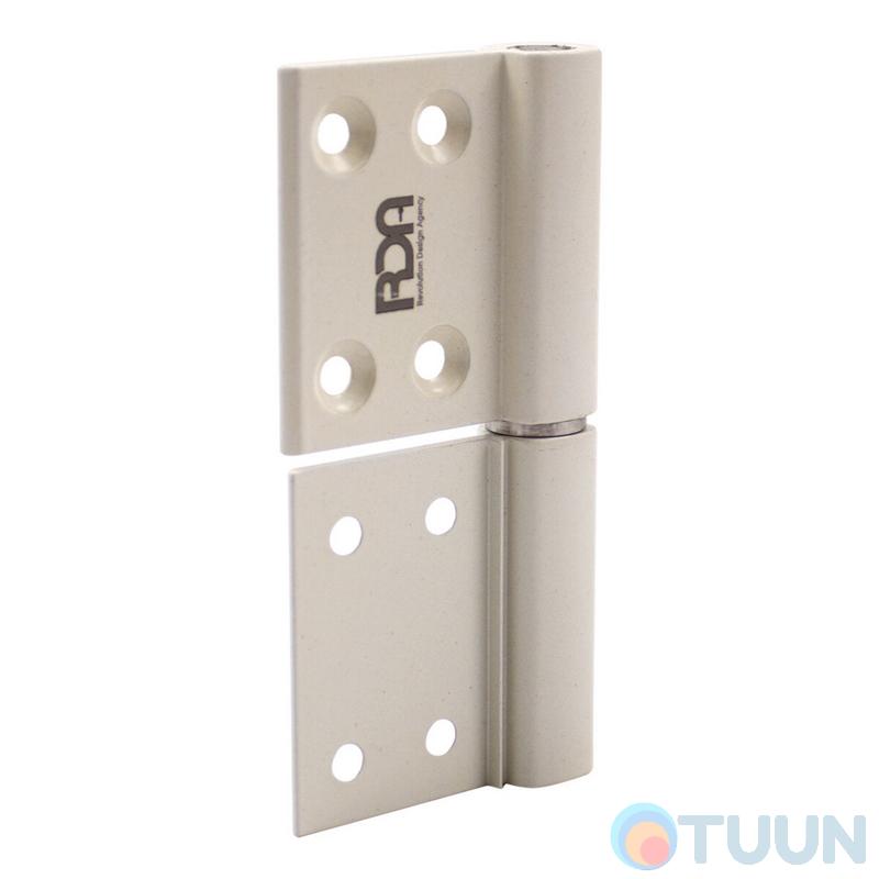 Door hinge RDA AL 100*32*2.5 matte white