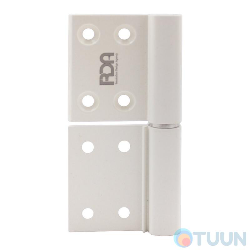 Door hinge RDA AL 100*32*2.5 matte white