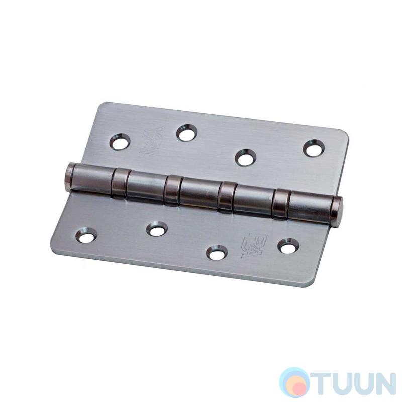 Hinge RDA 100*3*2.5 (4 panels, steel) closed R5 matt nickel