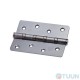Hinge RDA 100*3*2.5 (4 panels, steel) closed R5 matt nickel