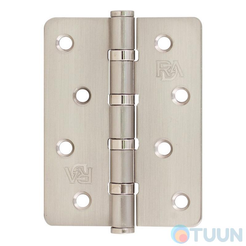 Hinge RDA 100*3*2.5 (4 panels, steel) closed R5 matt nickel
