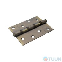 Завіса 100*2,5 (4 подш, сталь) мат ант.латунь Fuxia