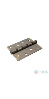 Петля 100*2,5 (4 подш, сталь) мат ант.латунь Fuxia