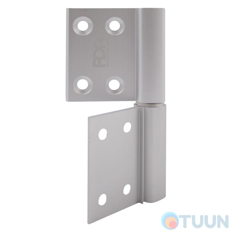 Door hinge RDA AL 100*32*2.5 matte chrome