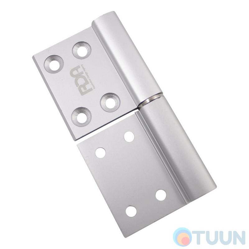 Door hinge RDA AL 100*32*2.5 matte chrome