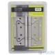 Curtain BRUNO Eurocento 100*2.2 stainless steel blister
