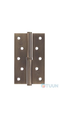 Hinge RDA 125*3*2.5 (1 shelf, steel) mat. ant brass left