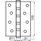 RDA loop 100*3*2.5 (4 pods, steel) white White