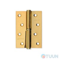 Петля Апекс 125мм пол латунь левая