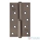 Hinge RDA 125*3*2.5 (1 panel, steel) lacquered brass left