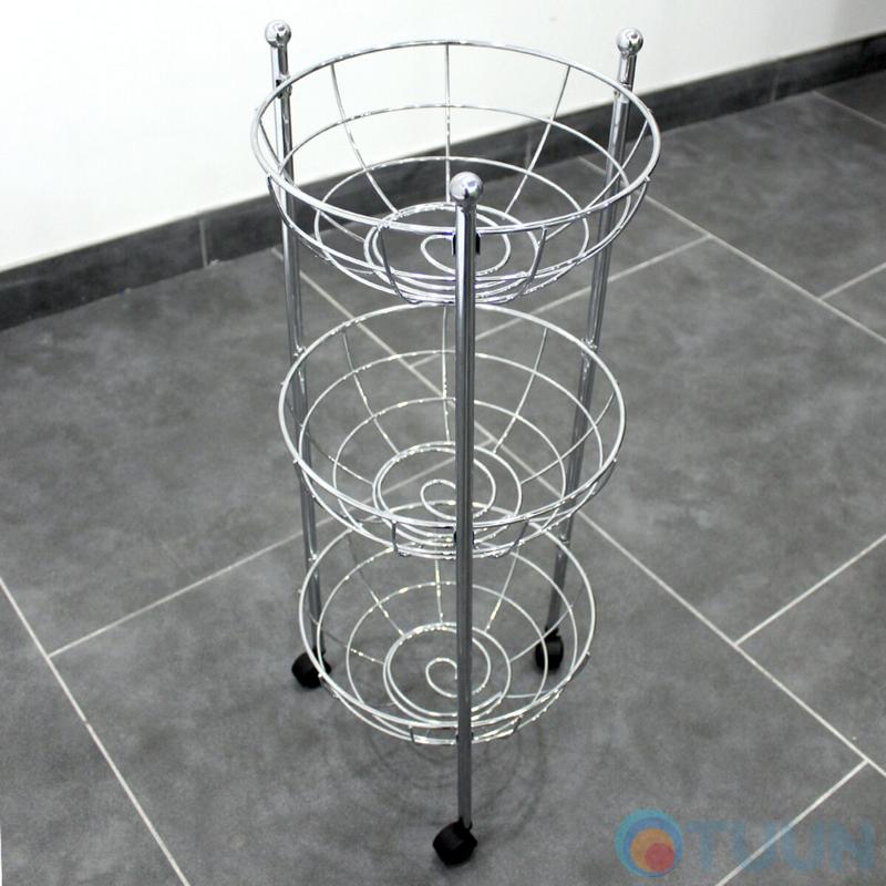CP6723A 3-tier fruit trolley