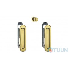 AGB Art. B019270002 KIT F1 Комплект ручок на розсувнi двері + ручка д / витяг дверей бронза