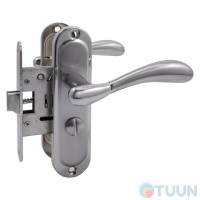 RDA Ручка на планці ImolaW WC + мех.258 хром/мат хром