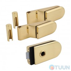 Comit Glass door kit, polished brass, f/z (16001 +16003)