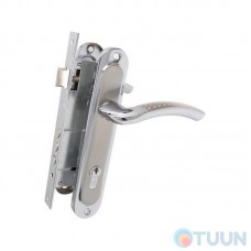 BRUNO Trendy handle on the bar mts.85mm matt nickel/chrome 945-3RB BRN eng. 68mm 5 cl chrome