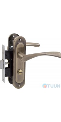 Handle on bar Bravo WC 50mm mech 1250 WC anti.brass