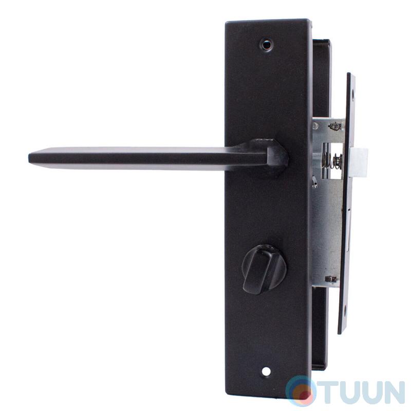 Комплект для міжкімнатних RDA Tecno WC (механізм 1251) чорний